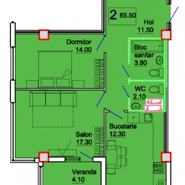 Ecocity Dansicons 65